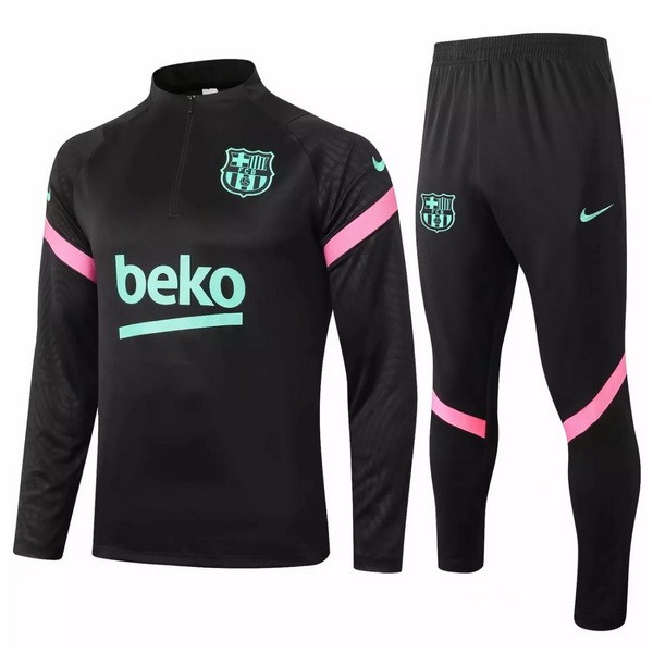 Chandal Barcelona 2020-21 Negro Rosa